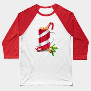 Christmas Coffee Mug Baseball T-Shirt